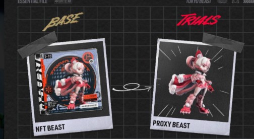 【トーキョービースト】ビースト（キャラクター）の種類